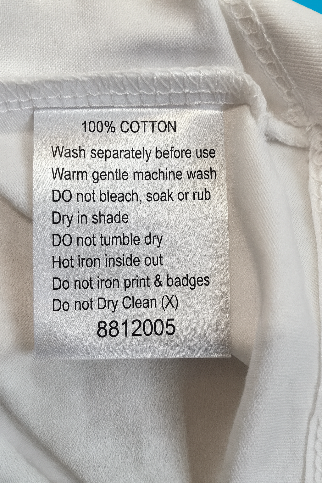 Girls’ Long Sleeve Cotton Top – “Little Photographer” Print